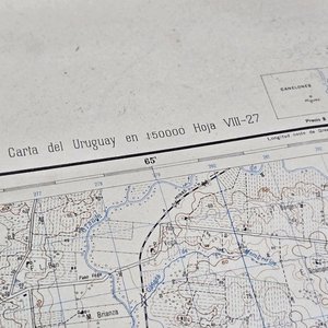 Mapa Topográfico de Migues, Uruguay - Escala 1:50000 - imagen 3