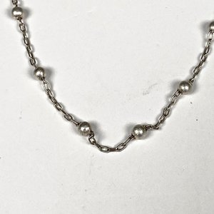 Pulsera de Plata con Bolitas - 16 cm - imagen 3