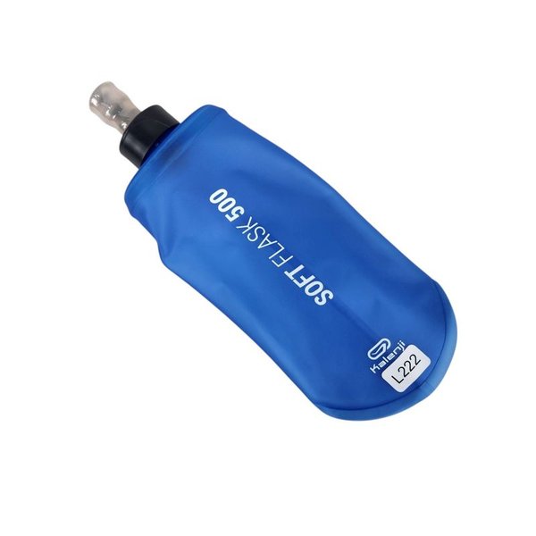 Botella Blanda Plegable Kalenji 500ml para Deporte