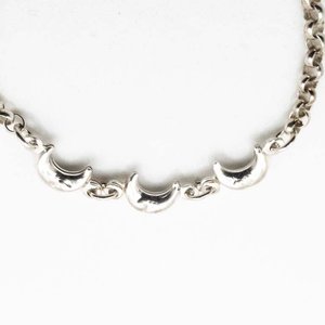 Pulsera de Plata con Diseño de Lunas - 18cm - imagen 2