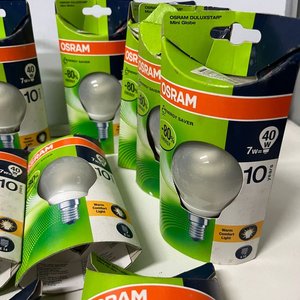 21 Lámparas Osram Duluxstar Mini Globe 7W E14 Luz Cálida - imagen 4