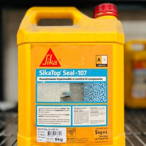 Revestimiento Impermeable Cementicio SikaTop Seal-107, Envase 5 kg - imagen 1