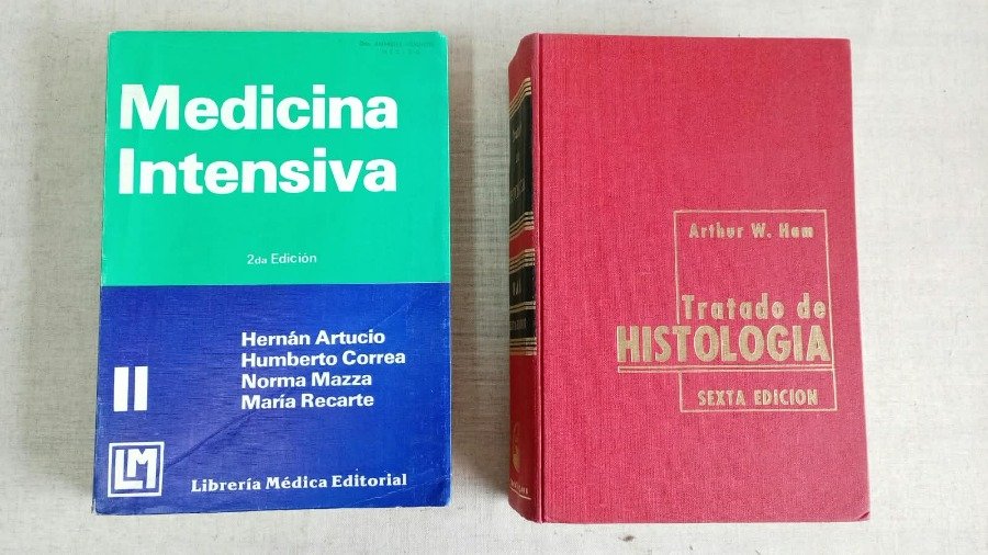 2 Libros: Medicina Intensiva 2da Edición y Tratado de Histología Sexta Edición