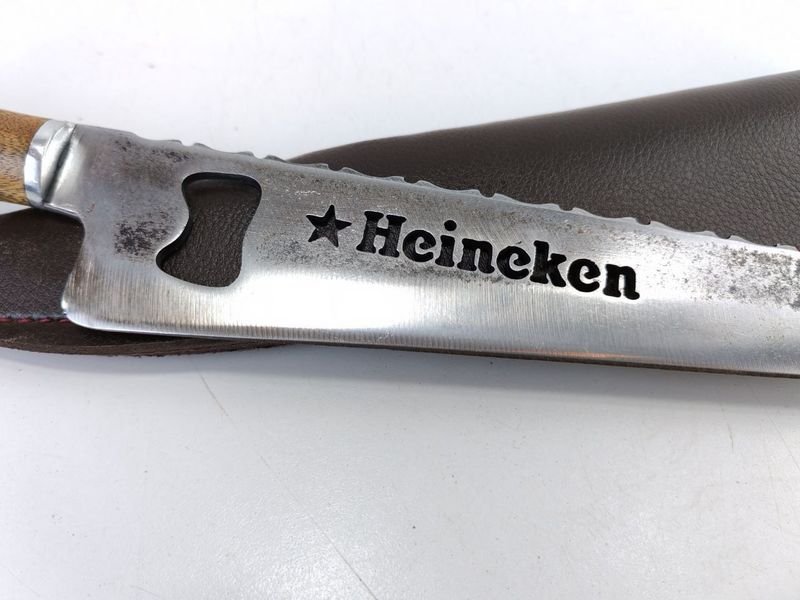 Cuchillo Criollo De Acero, 34cm de largo total y hoja 22cm de largo - imagen 3