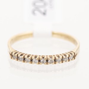 Medio Sin Fin de Oro 18k con Brillantes - imagen 1