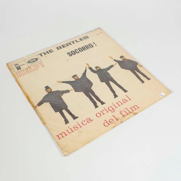 Vinilo LP The Beatles - Socorro (Help!) Edición Uruguaya