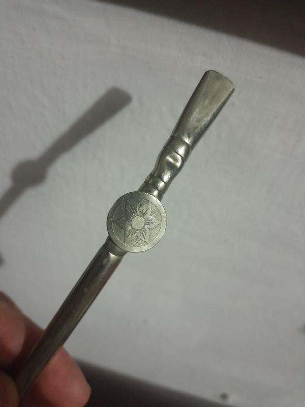 Mate galleta con bombilla y posamate completo, listo para usar - imagen 2