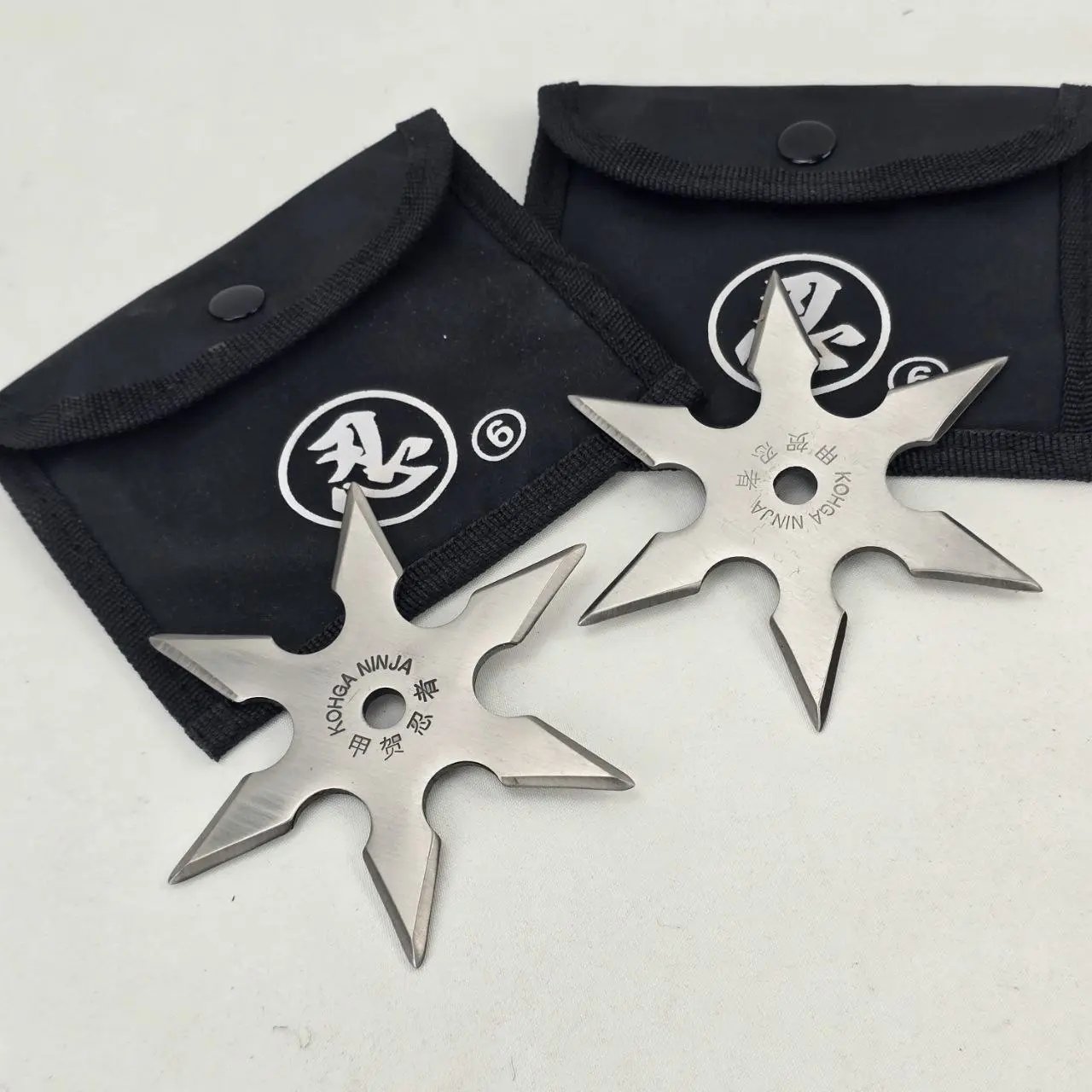 Estrellas Ninja de Acero Inoxidable x2