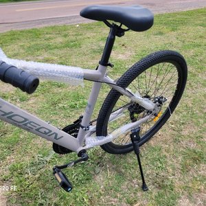 Bicicleta de Montaña Rodado 26 Color Gris Claro/Beige - imagen 3