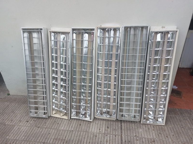 Puertas de tubos metálicas en lote de 6 unidades - imagen 3