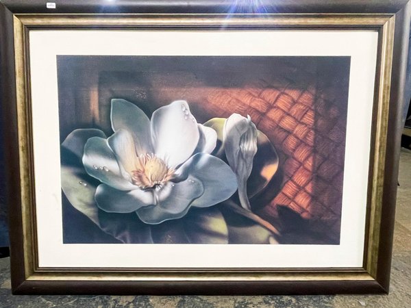 Cuadro lámina floral 91x61 (96x1,27)