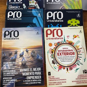 Lote siguiente: Revistas "Pro Universitarios" - Colección de Publicaciones Educativas y de Negocios