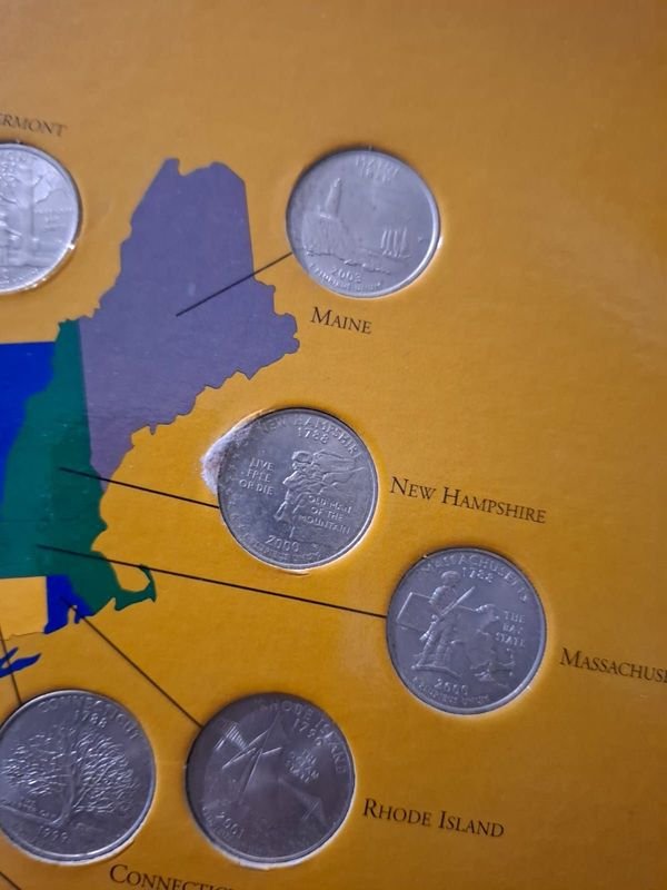 Colección de monedas estadounidenses del cuarto dólar, 1999-2008 - imagen 7