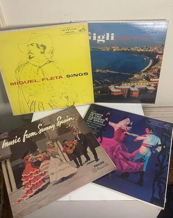 Lote de discos de vinilo clásica y española - imagen 1