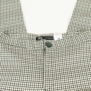 Pantalón Cuadros Zara Talle M - imagen 2