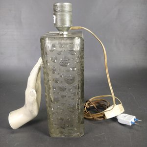 Lámpara de Mesa Vintage en Vidrio Tipo Fantasía - imagen 5