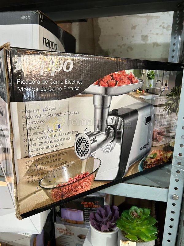 Picadora de Carne Eléctrica Nappo 400W