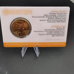 Moneda 50 EuroCent Vaticano 2022 "Pontificado de Papa Francisco" - imagen 6