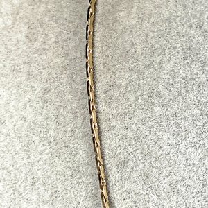 Cadena Enchapada Estilo Serpiente con Dijes Pequeños - 40 cm - imagen 4