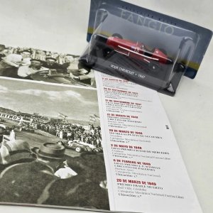 Réplica Volpi Chevrolet 1947 Juan Manuel Fangio Colección Museo - imagen 6