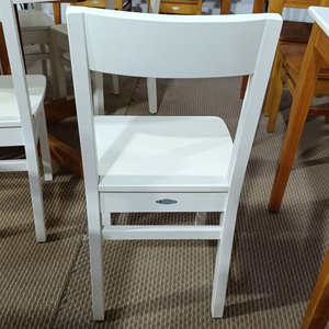Sillas de Madera Maciza Blancas Delfino Álvarez - imagen 4