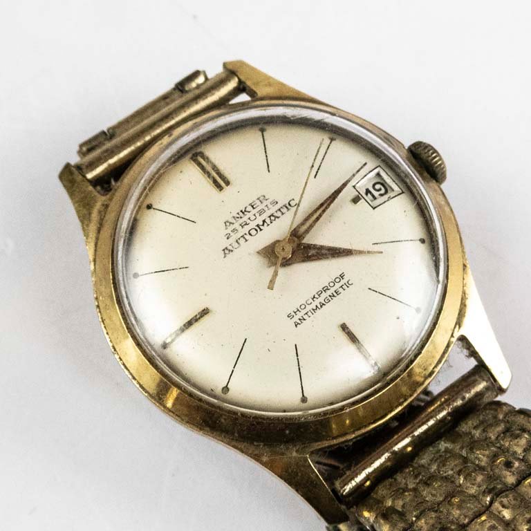 Lote siguiente: Reloj Anker Automático con Calendario y Malla