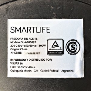 Freidora de Aire Smartlife SL-AF0002B Negra - imagen 3