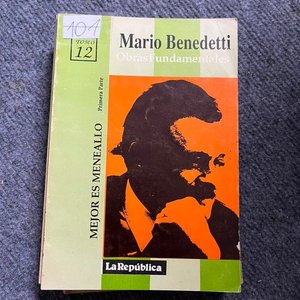 Lote siguiente: Obras Fundamentales de Mario Benedetti: Selección de Literatura Uruguaya Siglo XX (Tomo 12)