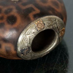 Mate Galleta con Virola de Platería Criolla - imagen 2
