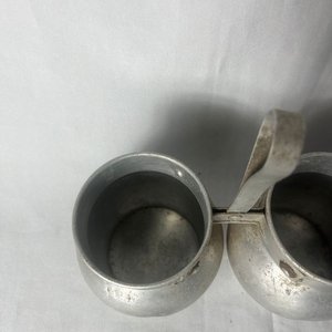 Yerbero y Azucarero Doble de Aluminio con Tapa y Asa - imagen 6