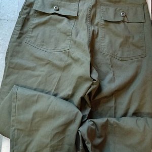 Pantalón Militar Americano Talle 34x33 Verde Oliva - imagen 5