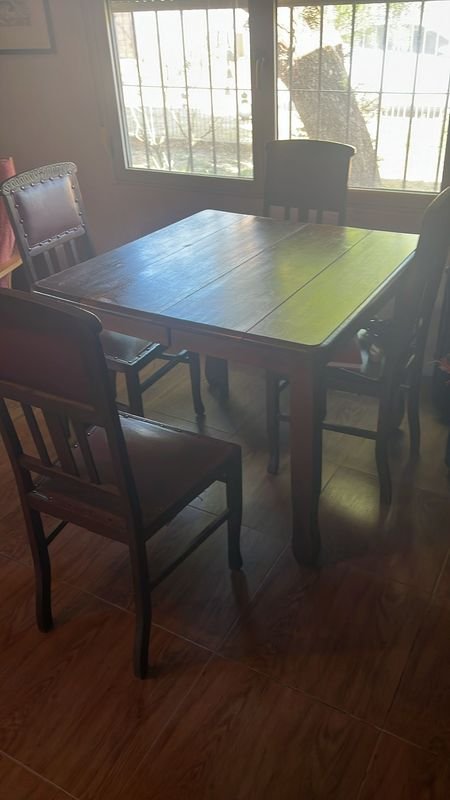 Antiguo Juego de Comedor Español - Muebles Antiguos