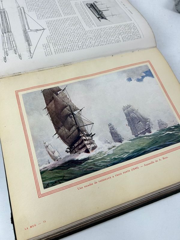Libro científico sobre geografía y meteorología marina - imagen 3