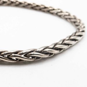 Pulsera de Plata con Cierre Marinero - 19cm - imagen 2