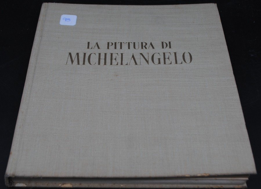 Lote siguiente: Libro de arte sobre Michael Ángelos