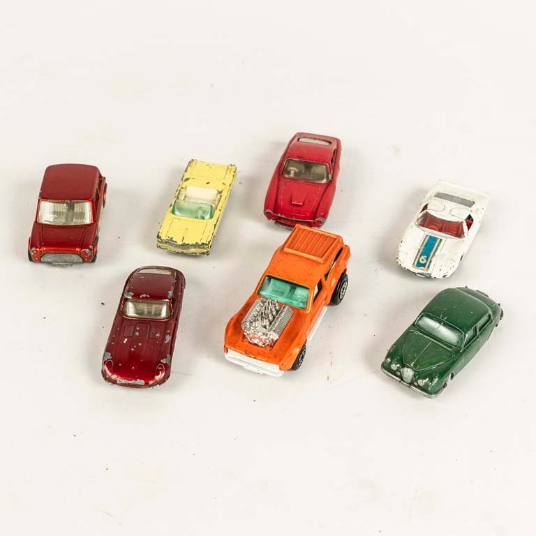 7 autitos Matchbox made in England sin caja.
