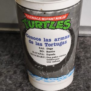 Vaso Coleccionable Tortugas Ninja Pepsi Años 90 - imagen 4