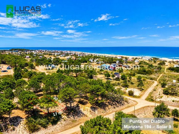Terreno en Punta del Diablo con Vista al Mar, 510 m2, a 5 Cuadras de Playa La Viuda - imagen 1