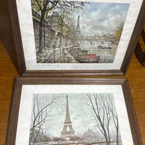 Lote anterior: Láminas de París con Torre Eiffel (2 unidades)