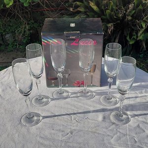 Juego de 6 Copas de Champagne Lucia - imagen 3