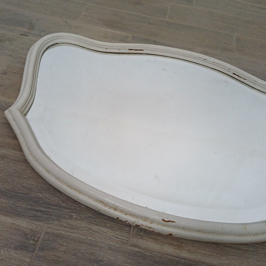 Espejo biselado de madera maciza 96cm x 68cm - imagen 3