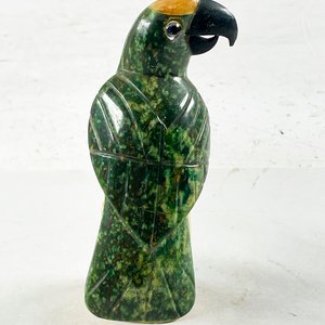 Figura de Papagayo en Piedra Tallada, 17 cm - imagen 3