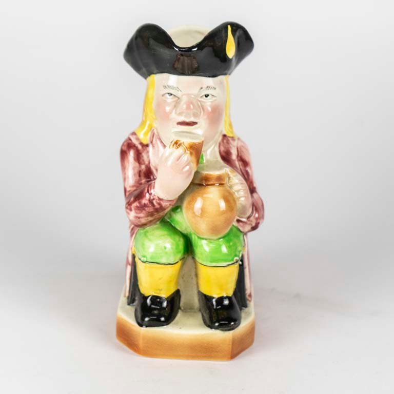 Lote anterior: Jarra vino de loza ingresa personaje inglés - Medidas: alto 23cm