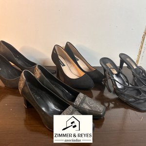 Lote de Zapatos de Mujer Negros y Grises - imagen 3