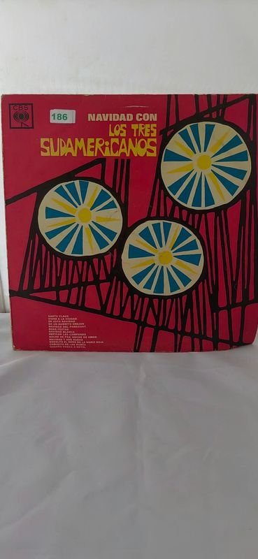 Disco de Vinilo "Navidad con Los Tres Sudamericanos" CBS