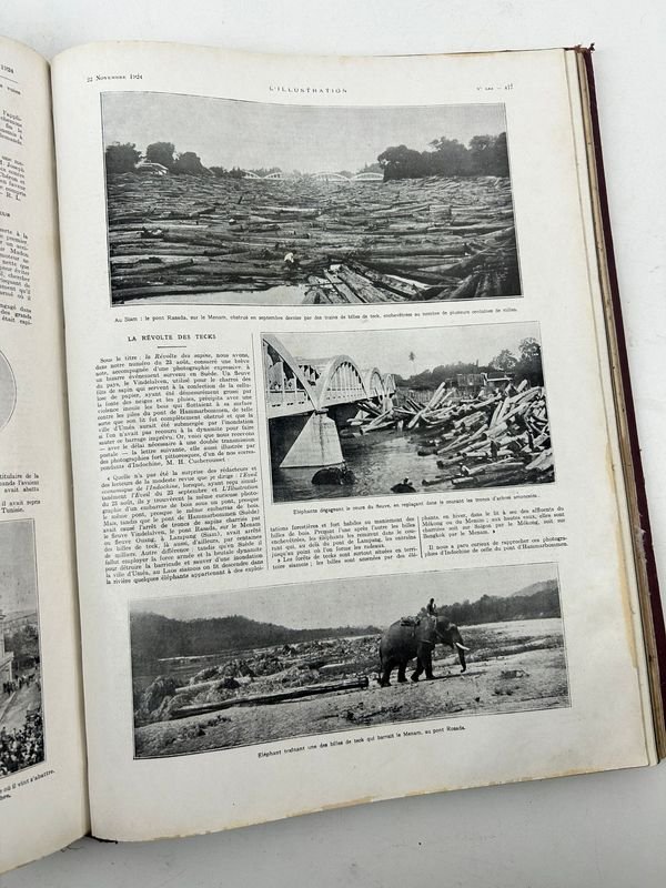 Revista Ilustrada Francesa L'Illustration del Siglo XX - imagen 2