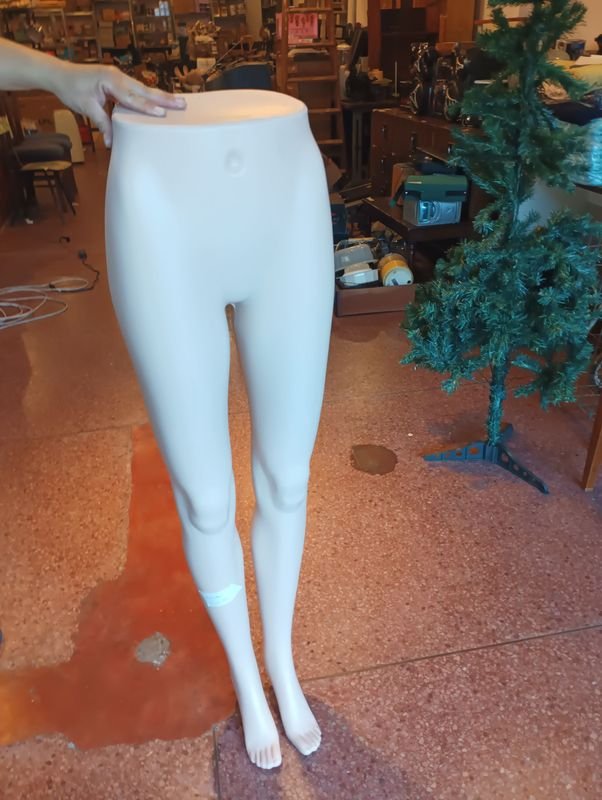 Lote siguiente: Maniquí torso, parte de abajo, en venta