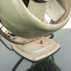 Ventilador Vintage Tornado Metálico Verde Funcional - imagen 2