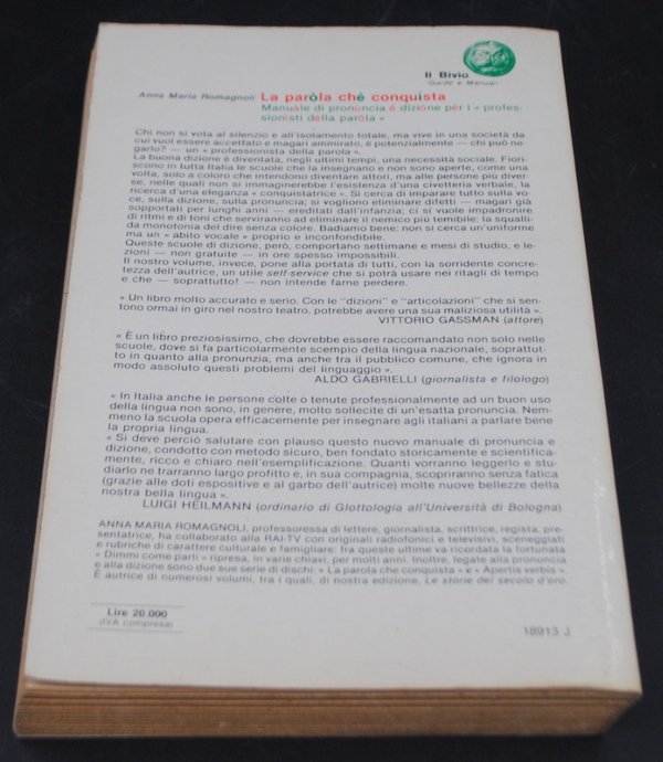 Libro La Parola Che Conquista, Edición en Tapas Dura - imagen 3