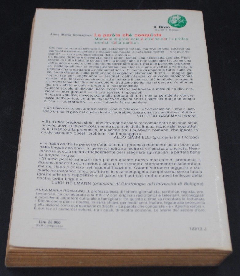 Libro La Parola Che Conquista, Edición en Tapas Dura - imagen 3